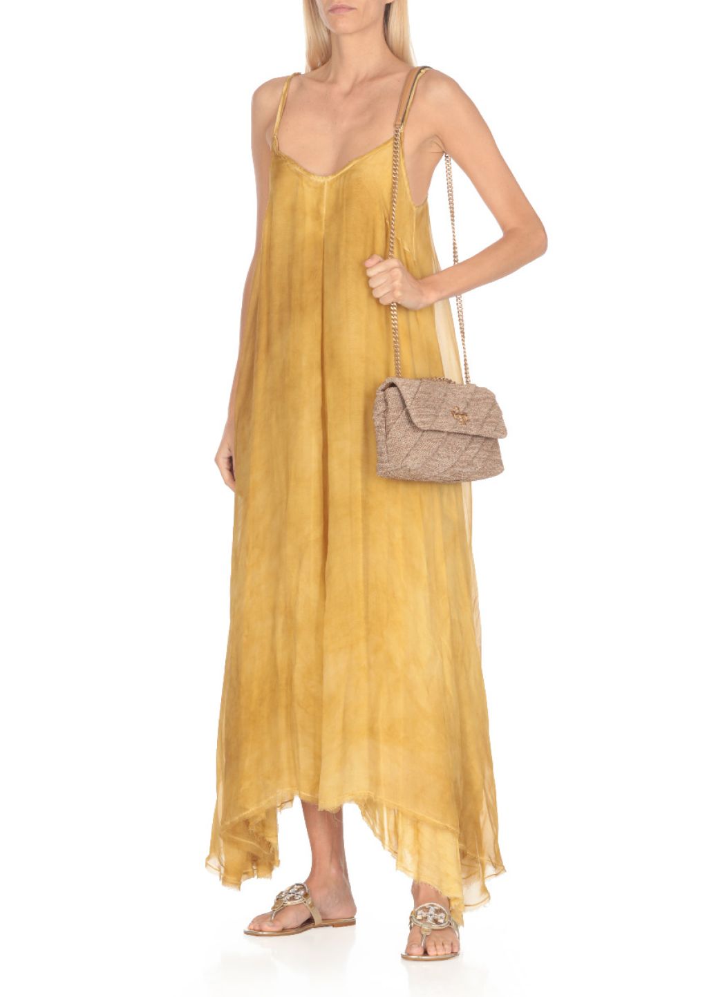 Kira Draped Raffia bag