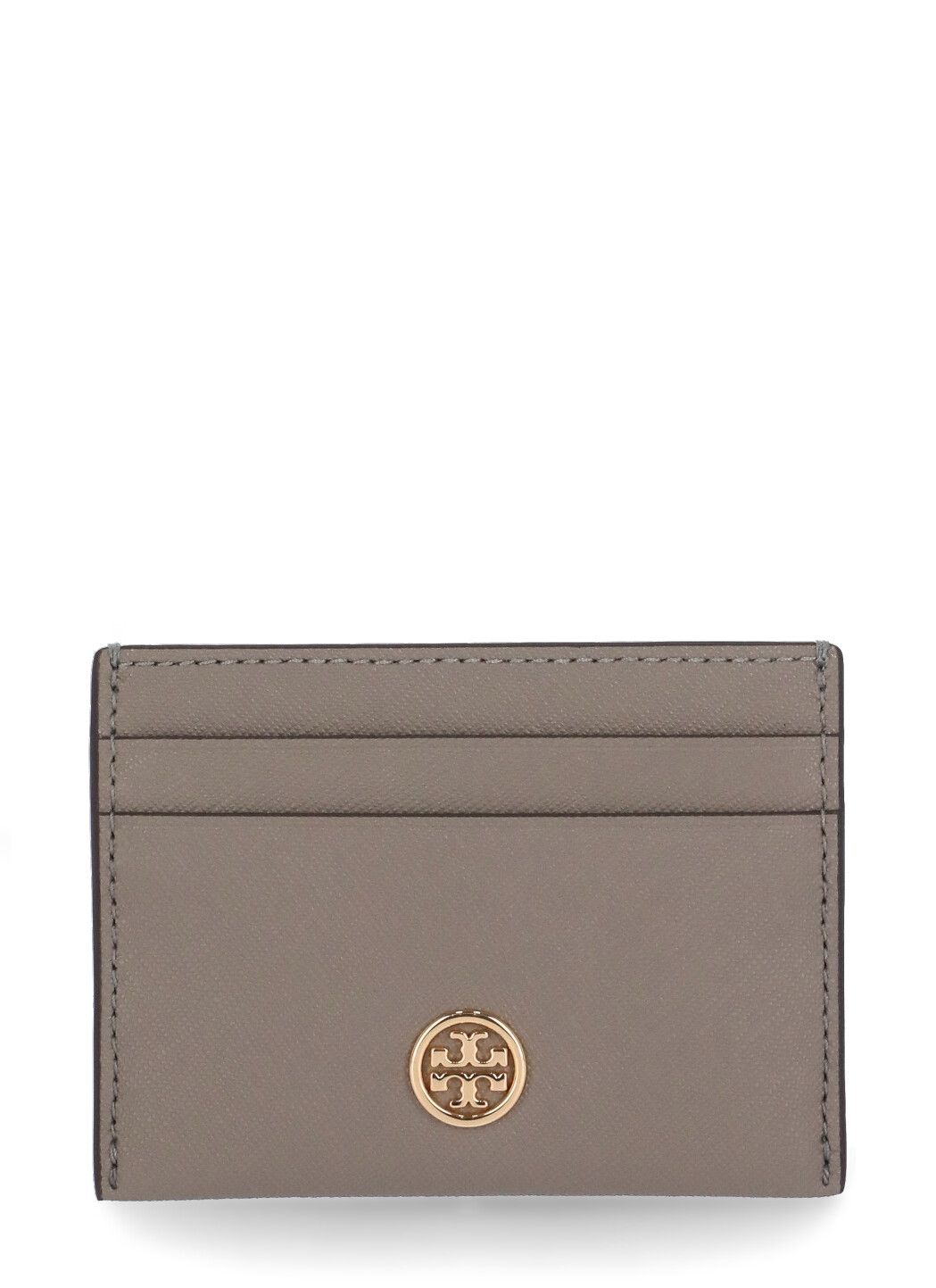 Tory Burch Robinson Pebble Leather Card Case