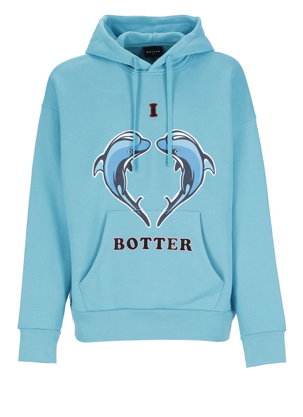 Hoodie with Dolphin print