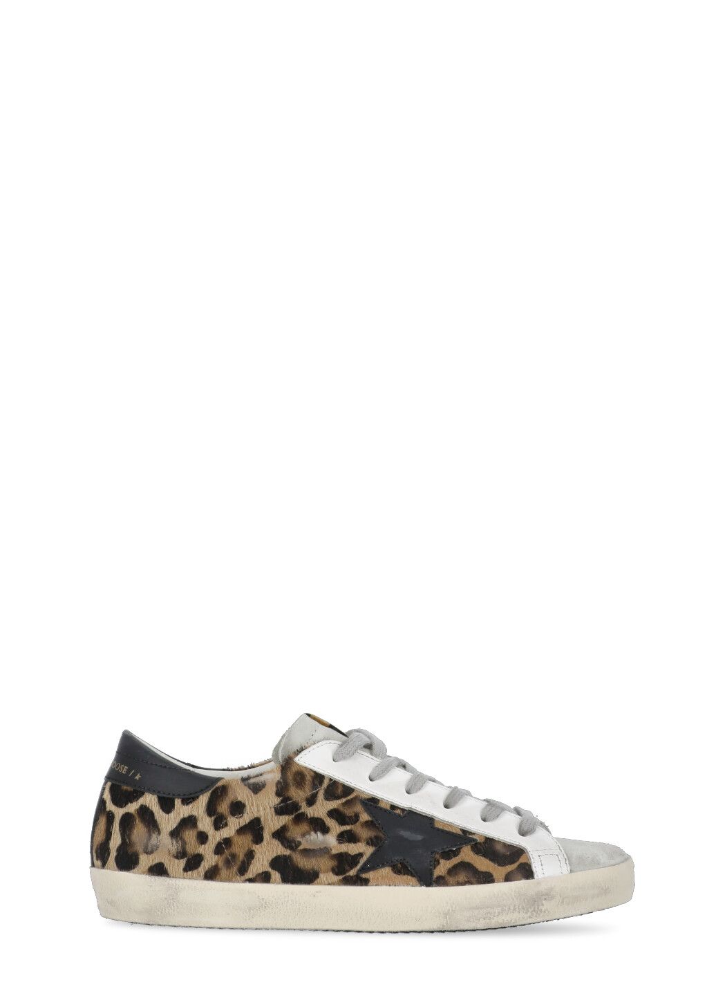 Golden goose outlet superstar leopard sneakers