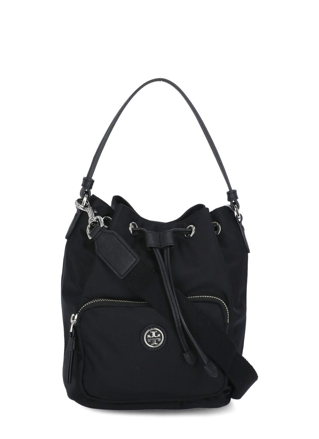 Tory Burch Virginia Recycled Nylon Bucket Bag