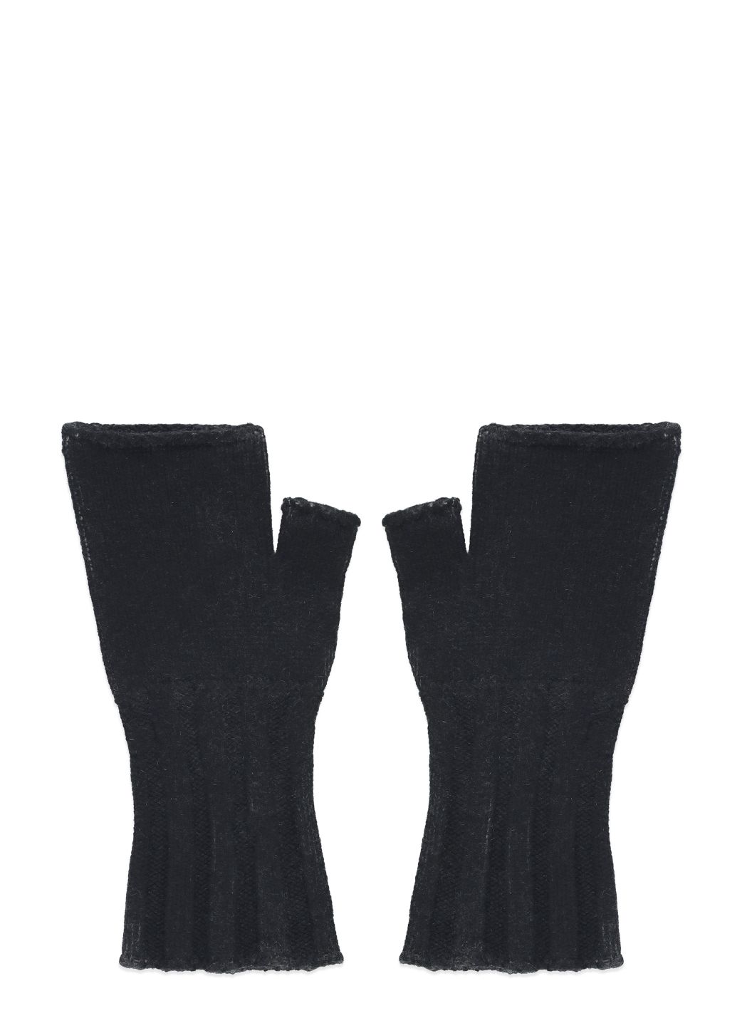 Wool and cashmere gloves