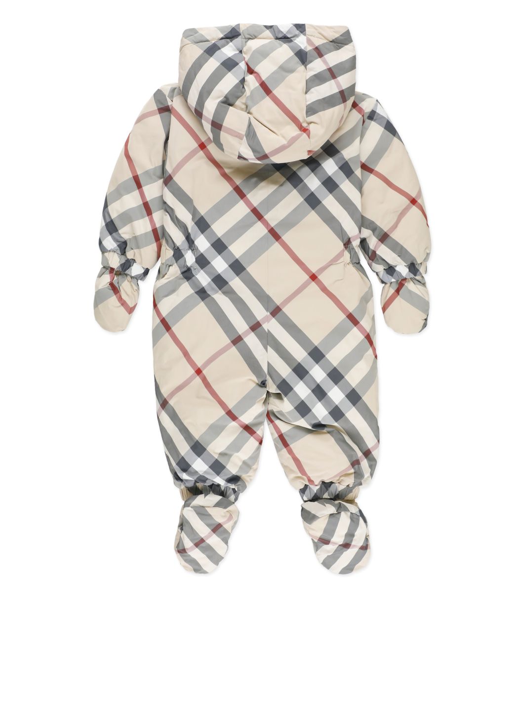 Padded onesie with logo