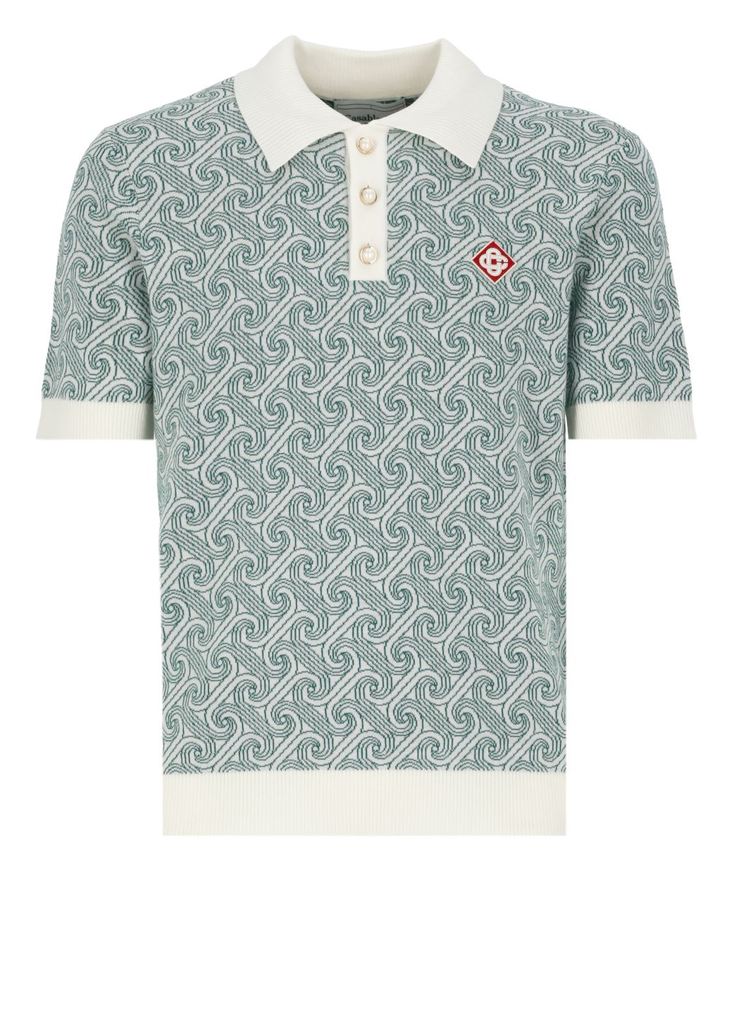 Polo Column Jacquard Monogram