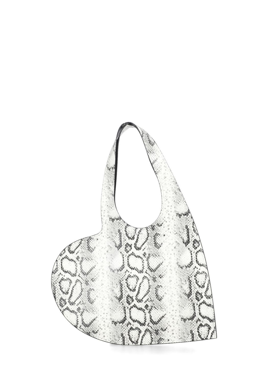 Snake Print Mini Heart bag