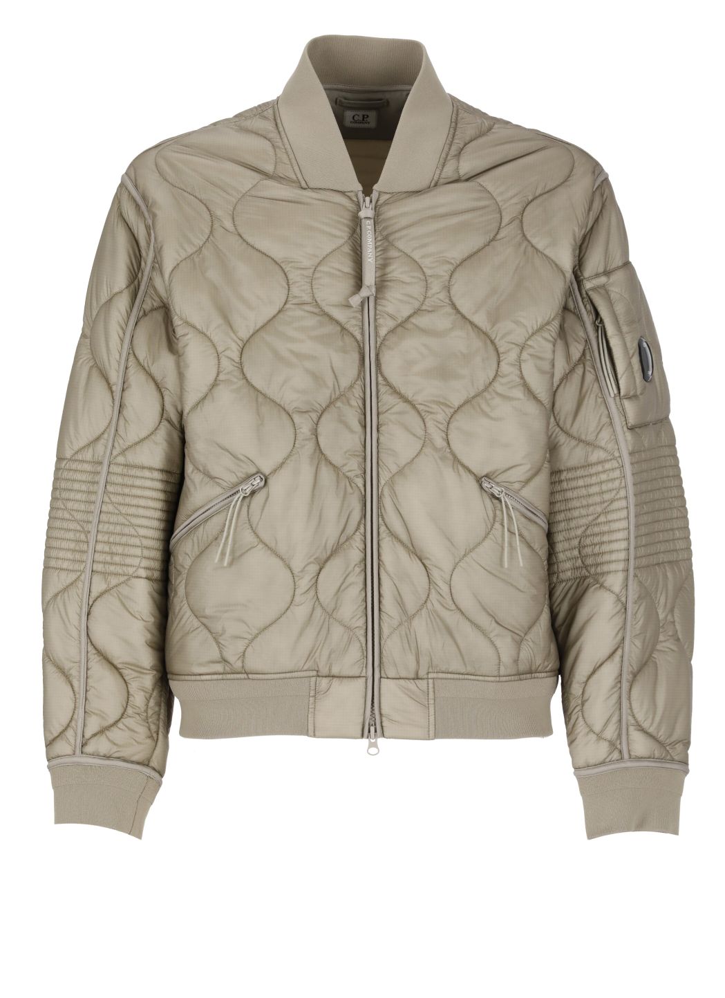 Padded and quilted jacket