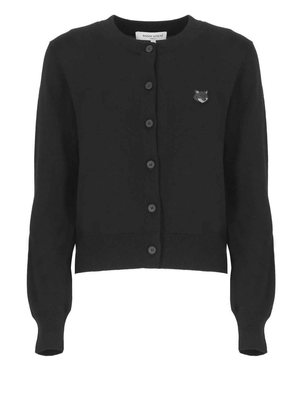 Cardigan with logo