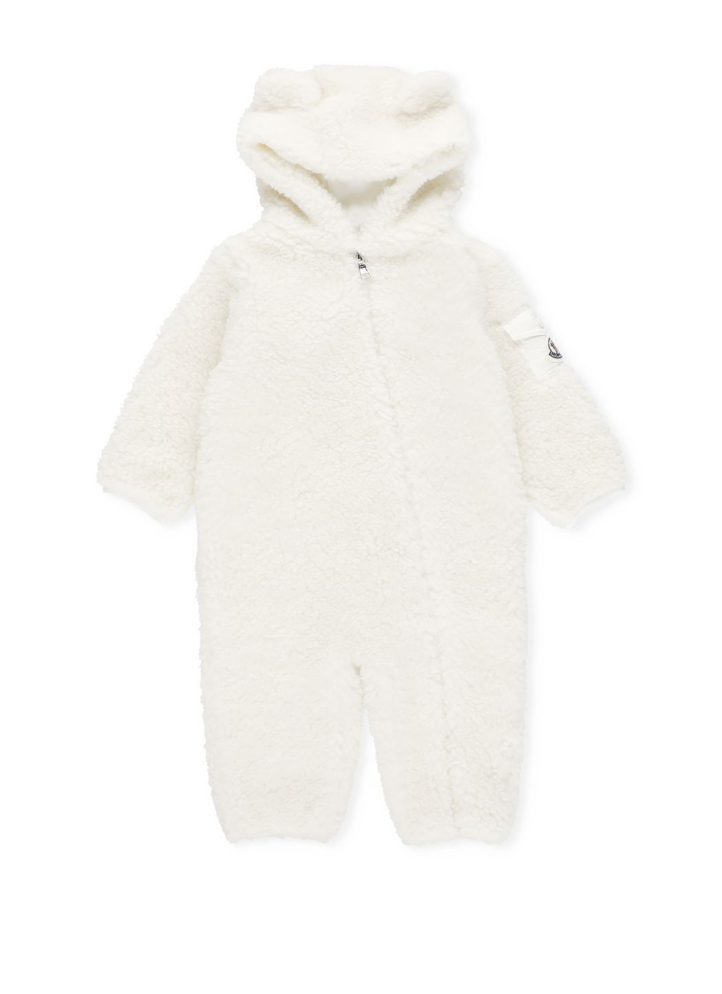 Faux fur onesie