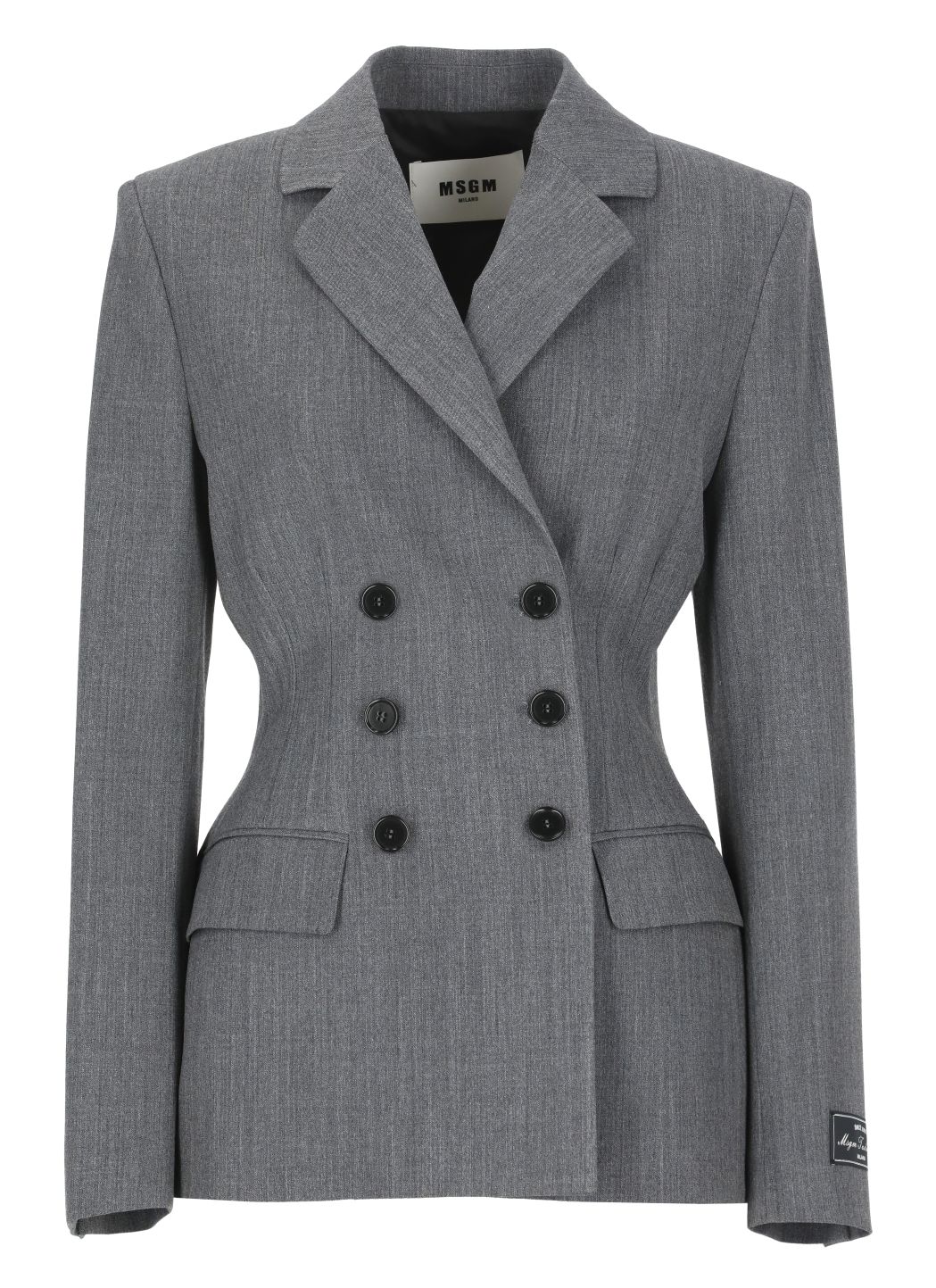 Wool blend blazer