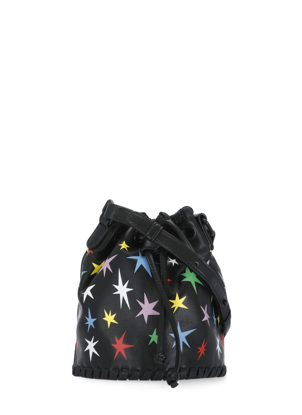 Bucket bag with logo