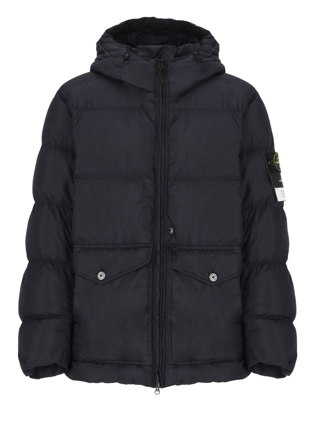 Logoed down jacket