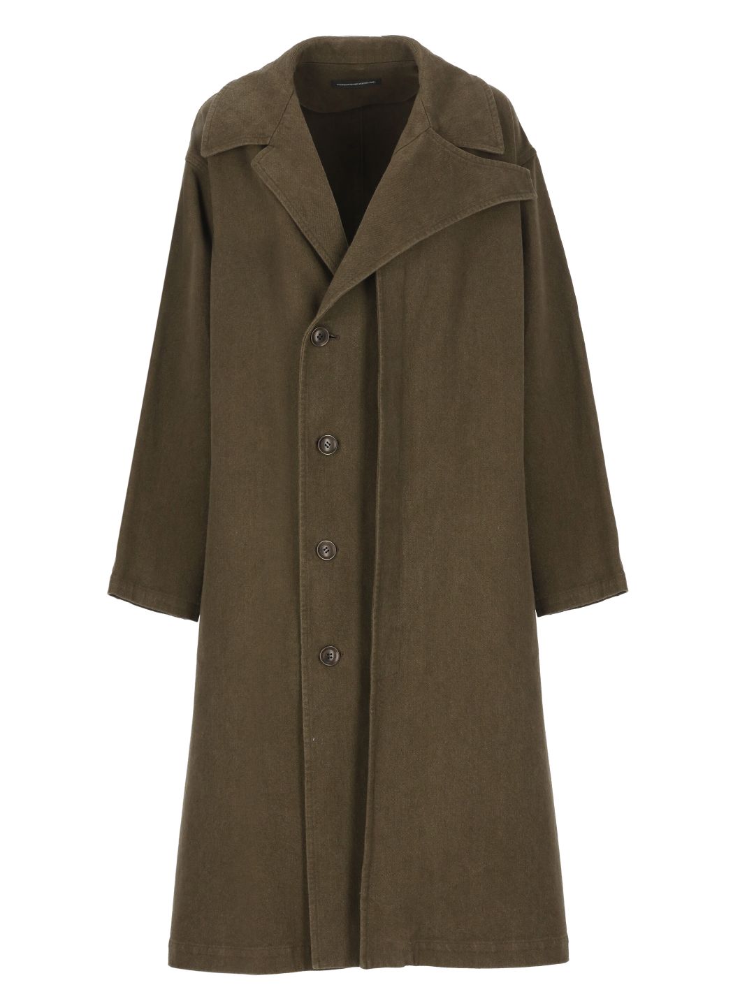 Cotton and linen coat