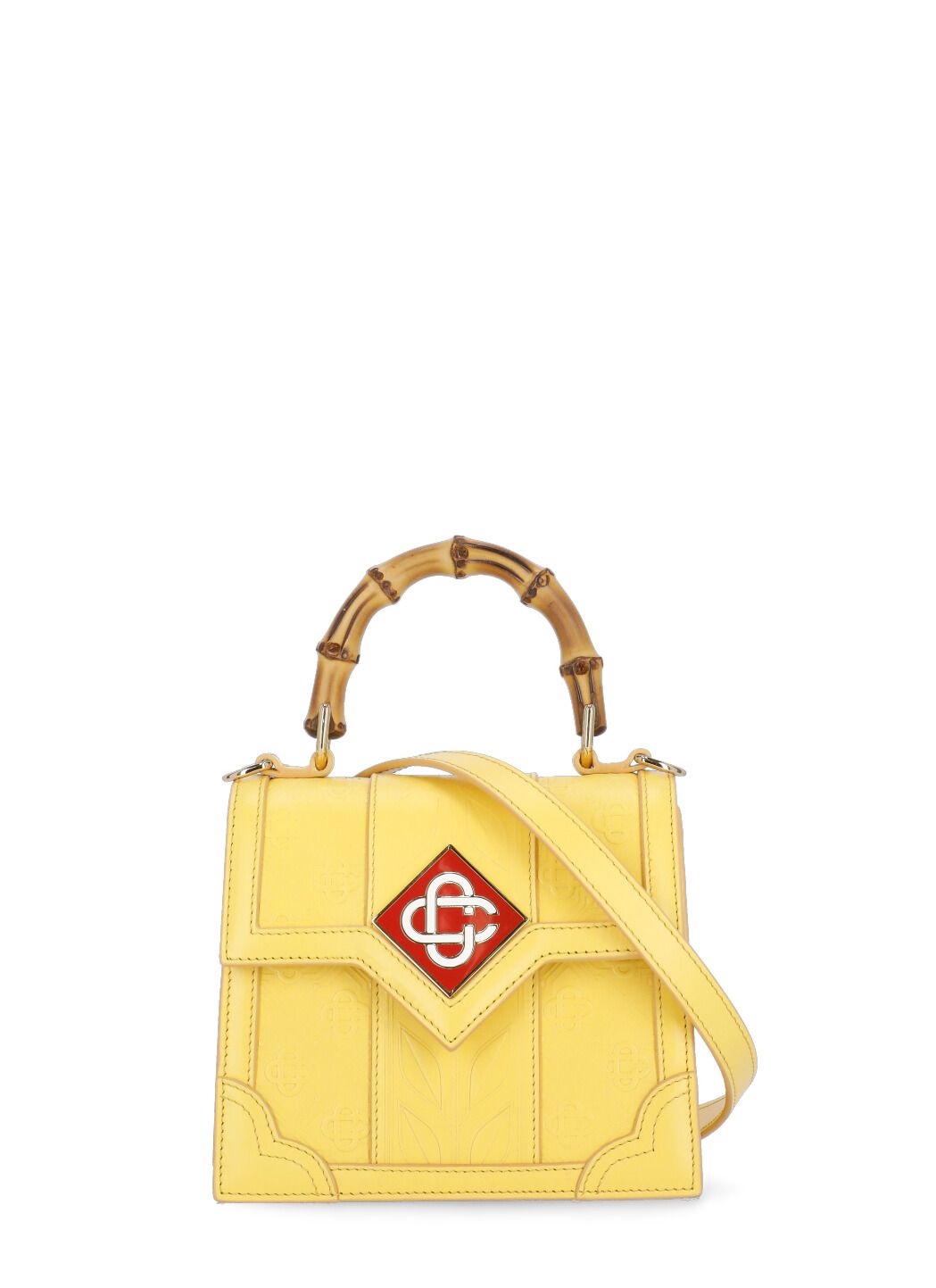 CASABLANCA 'jeanne Mini' Shoulder Bag in Yellow