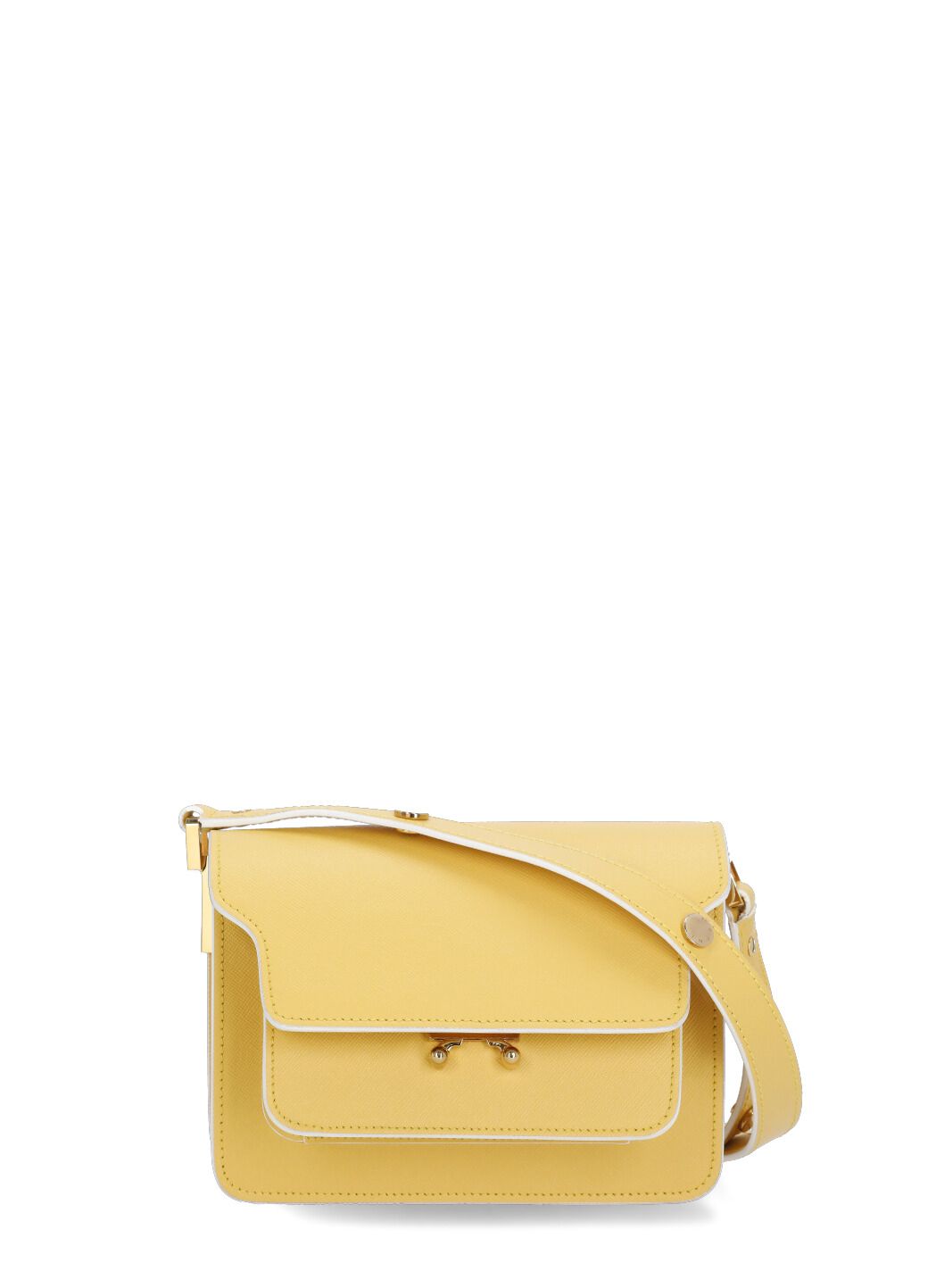 Marni girl Trunk bag in saffiano leather