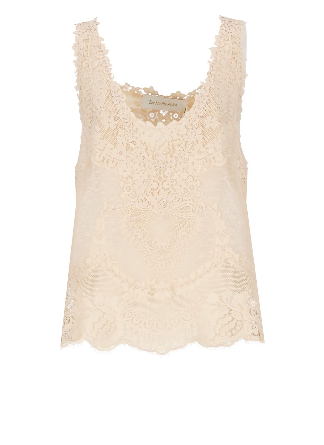 Natura Lace Patch top