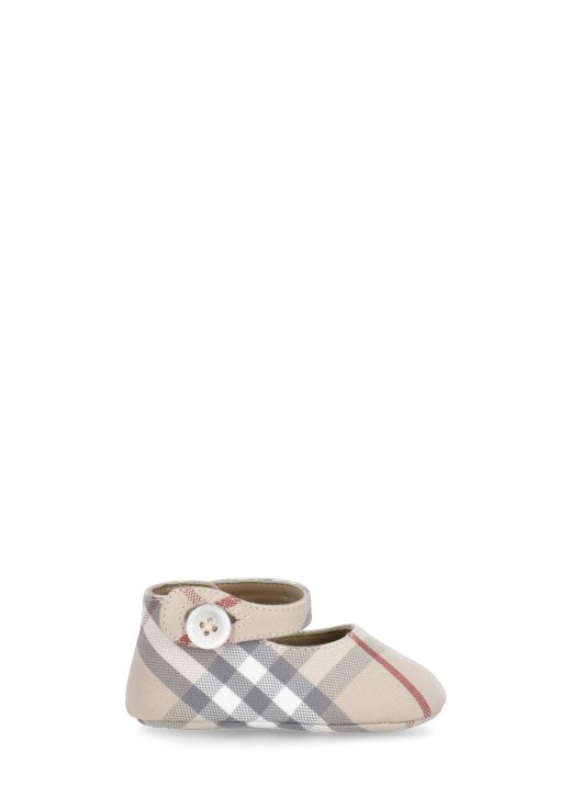 Burberry flat shoes sale on sale