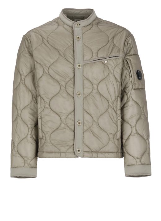 Padded and quilted jacket