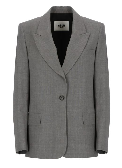 Virgin wool blazer