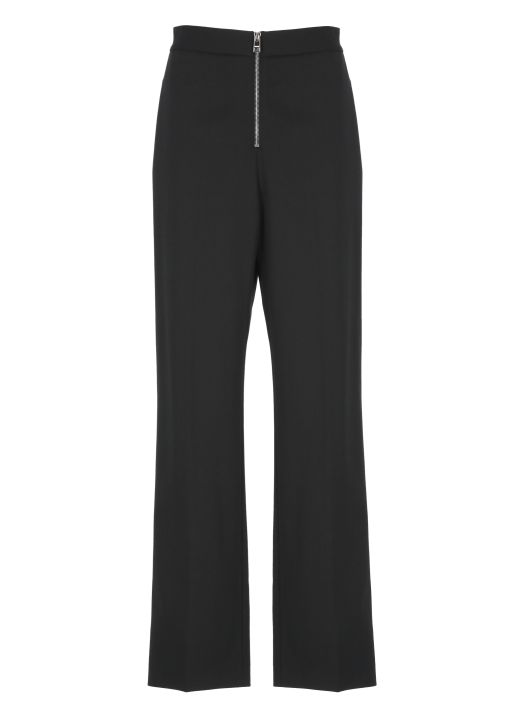 Wool blend pants