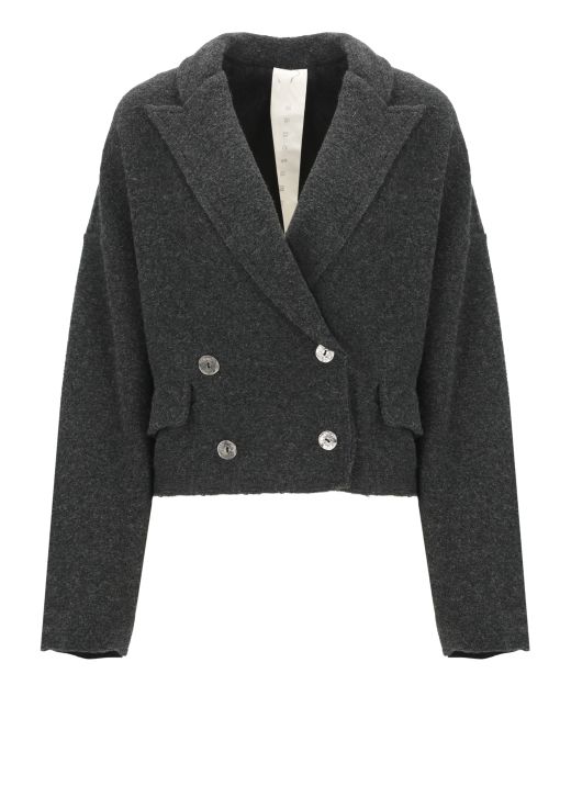 Wool blend blazer