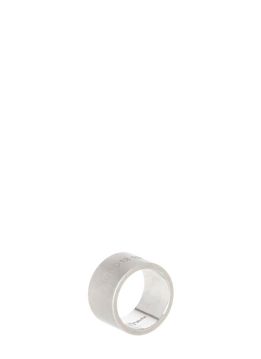 Ring with numeric logo