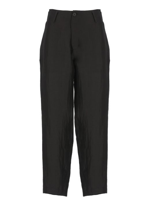 Ramie blend pants