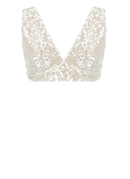 Top with paillettes