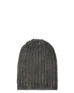 Wool and cashmere beanie