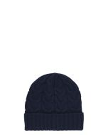 Virgin wool beanie hat