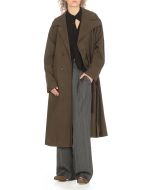 Cotton and linen coat